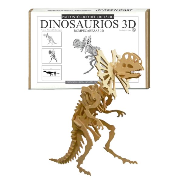 Rompecabezas 3D - Dilophosaurio