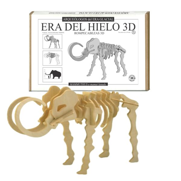 Rompecabezas 3D - Mamut