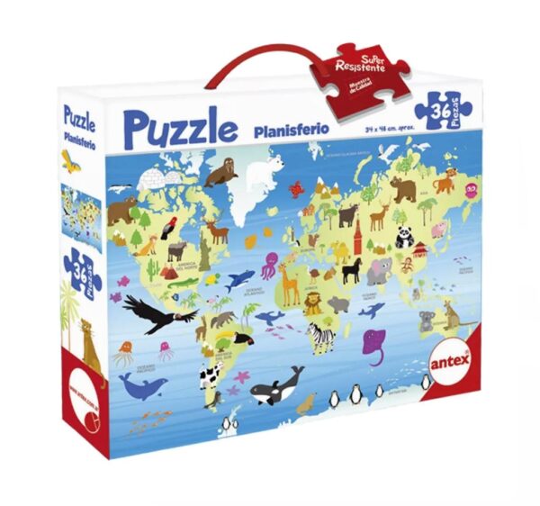 Puzzle Planisferio